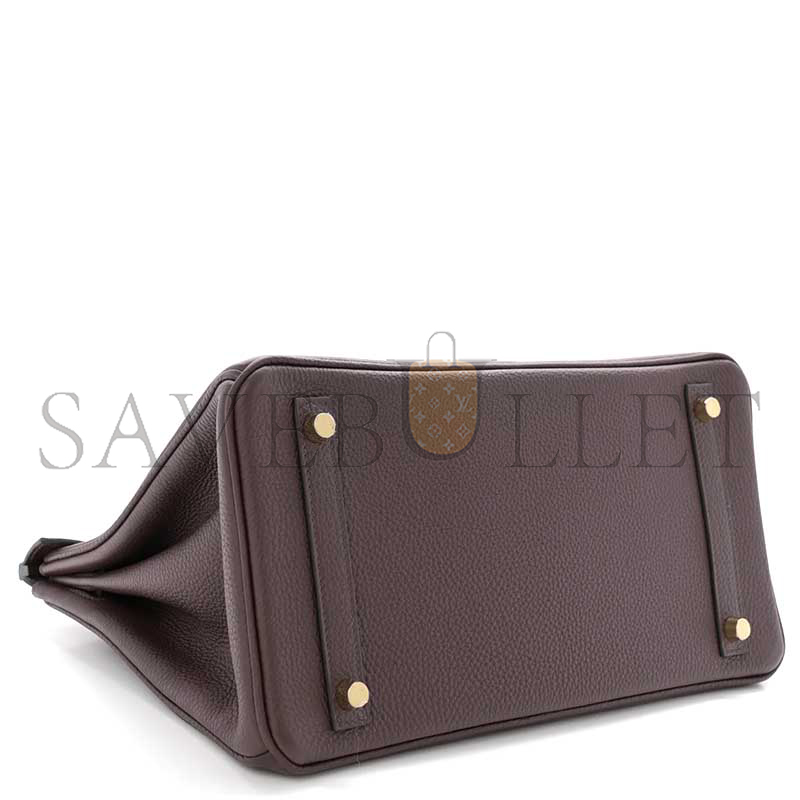 H**mes MASTER BIRKIN 30 TOGO MATTE ALLIGATOR ROUGE SELLIER (30*23*15cm)